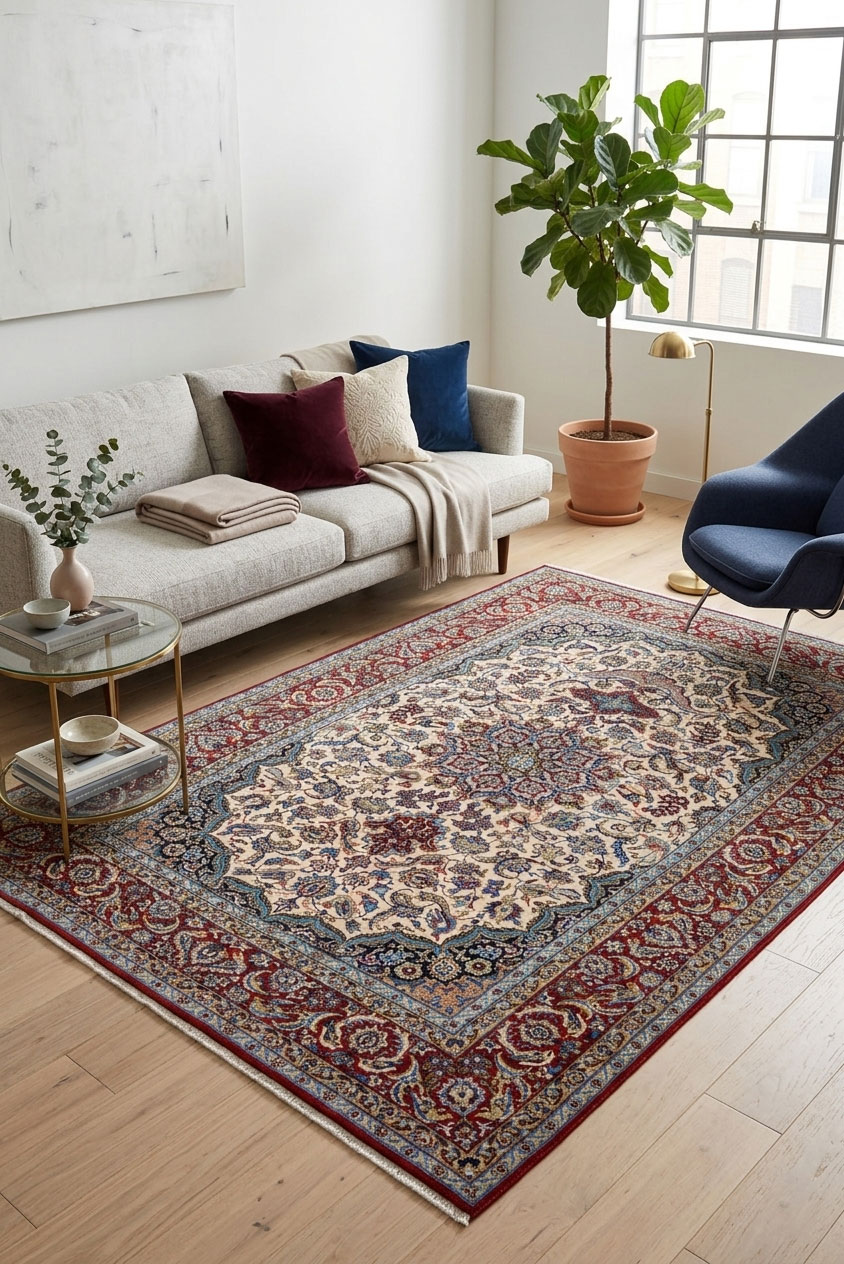 71909 Esfahan Design Orientteppich