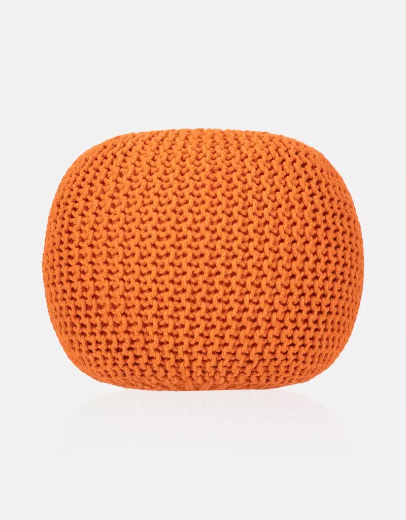 D7004 Pouf aus Leinen